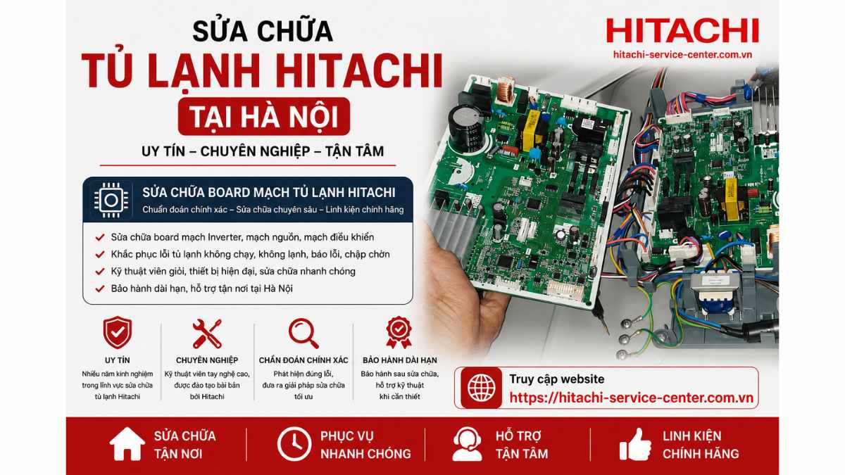 Tại Sao Nên Chọn Dịch Vụ Sửa Tủ Lạnh Hitachi Tại Hà Nội Của Chúng Tôi?