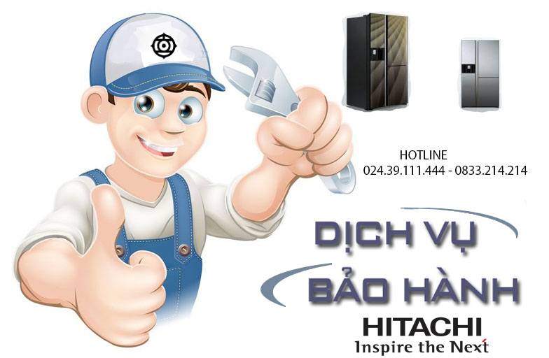 Sửa chữa tủ lạnh Hitachi tại nhà.